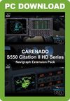 Carenado Navigraph S550 Citation Expansion Pack