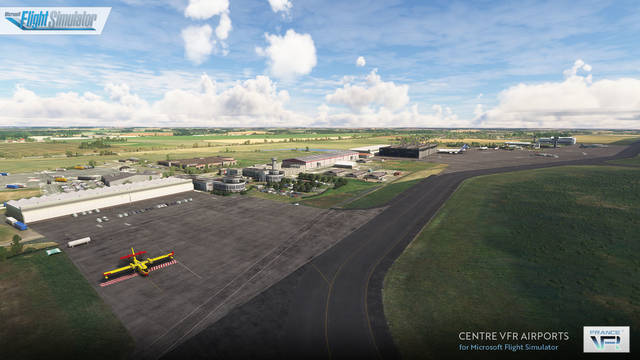 France VFR - Central VFR Airports (MSFS)
