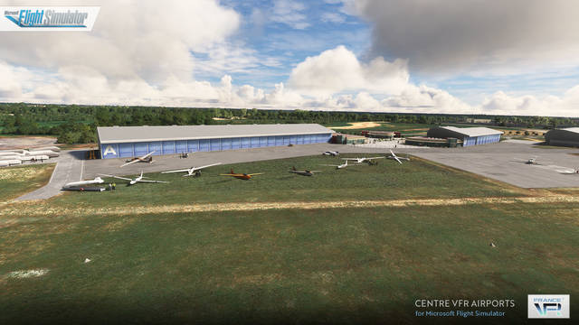 France VFR - Central VFR Airports (MSFS)