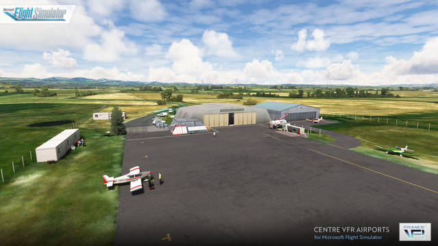 France VFR - Central VFR Airports (MSFS)
