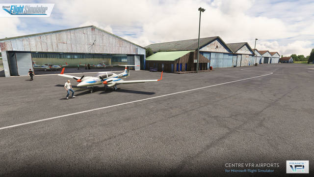 France VFR - Central VFR Airports (MSFS)