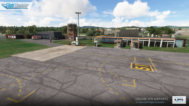 France VFR - Central VFR Airports (MSFS)