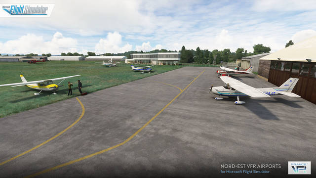 France VFR - North-East VFR Airports (MSFS)