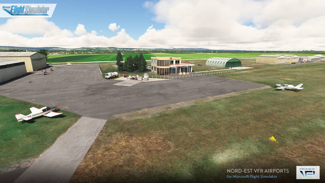 France VFR - North-East VFR Airports (MSFS)