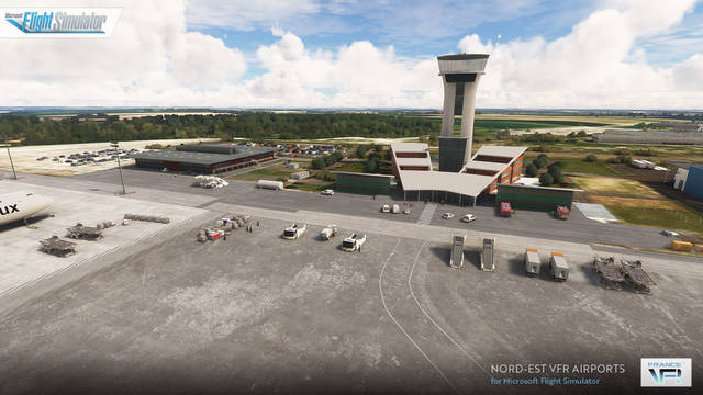 France VFR - North-East VFR Airports (MSFS)