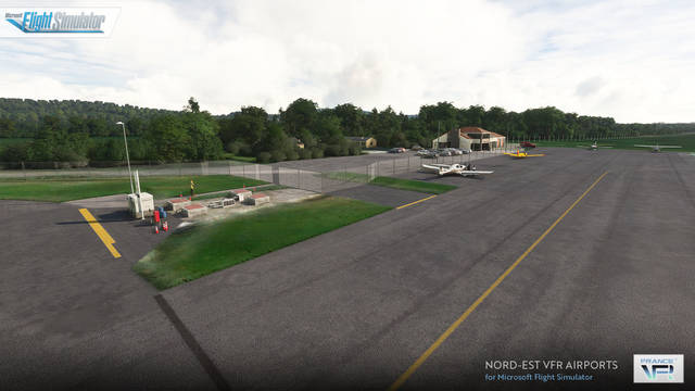 France VFR - North-East VFR Airports (MSFS)