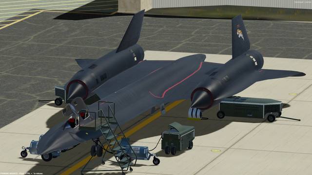 Glowingheat SR-71 Blackbird