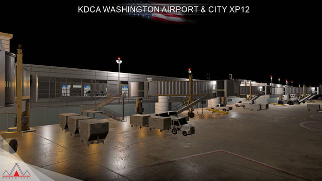KDCA Washington Airport & City XP12