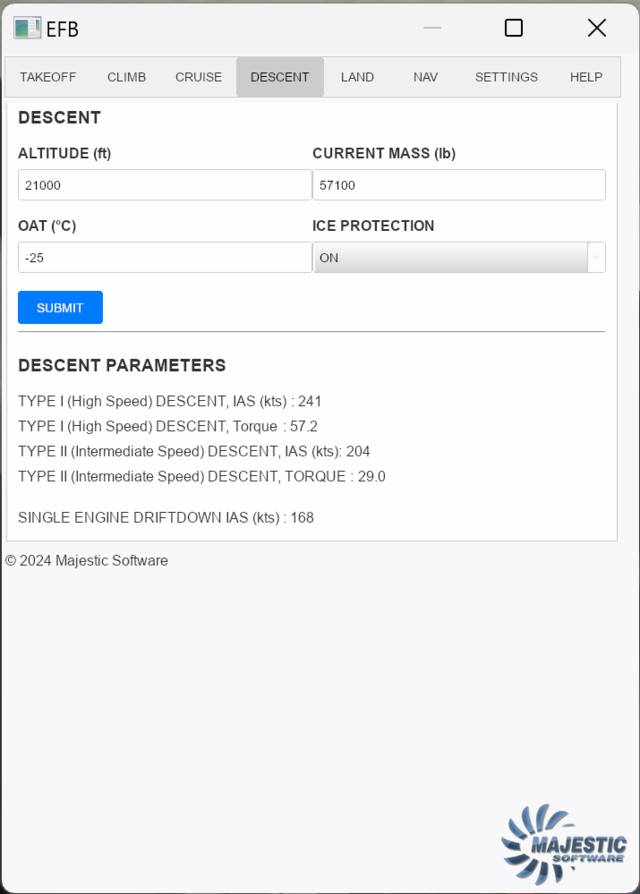 Majestic Software MJC8-Q400 EFB