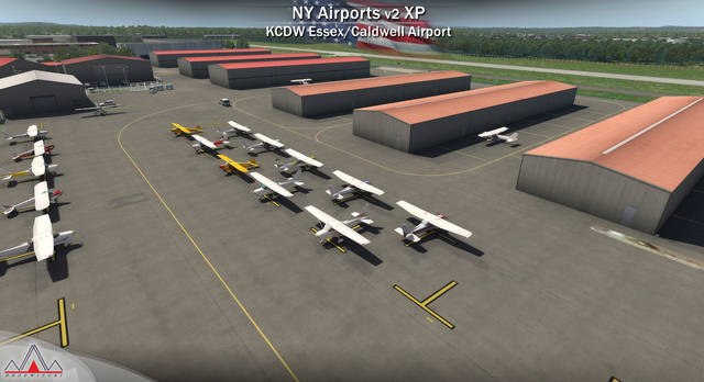 New York Airports XP v2 - KEWR KLDJ KCDW