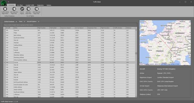 Traffic Global (Early Access for P3D & FSX)