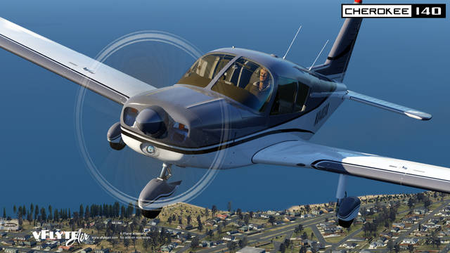 vFlyteAir Piper Cherokee 140 (X-Plane 12)